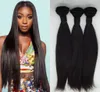 100g pcs Straight Wave Brazilian Peruvian Malaysian Indian Virgin Hair Weave Cheap Remy Human Hair Extensions 3 Bundles