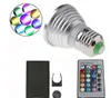 Hot Selling 3W E27 GU10 MR16 E14 RGB LED Spotlight 1 Set 16 Kleurveranderende LED-verlichting met draadloze controller voor thuisfeest