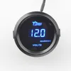 2 inch zwarte schaal en blauwe LED-licht auto auto motorfiets 12V spanningsmeter voltmeter 7464164