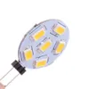 Lampadine a LED T10 G4 Light Light 210-Lumen 6 SMD 5630 Crystal Marine Boat Blam Bulb Lamp 12V