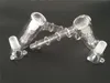 Glazen hamer bongs 6 arm rokende buizen percolator bubbler as catcher water pijp glas rokende buizen 18mm glazen bongs