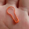 1000 stks ouderwetse veiligheidsspeld 22mm messing oranje kleur peren pin goed voor uw DIY-ambacht, hang tags