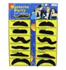 Mode chaude 12 pièces/ensemble Costume fête Halloween fausse moustache moustache drôle fausse barbe moustaches