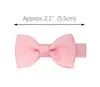 15% off! 100pcs/ 2 inch Grosgrain Ribbon mini Boutique Hair Bows Ribbon-Wrapped hair Clips For Baby Girls Toddlers Kids Barrettes 5 style