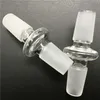 Adaptateur de verre 14mm 18mm mâle à femelle, adaptateurs de bong à bouche de meulage pour tuyaux de fumée en verre, convertisseur adaptateur de joint en verre