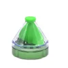 Aluminum Alloy Funnel Grinder HORNET CNC Tobacco Herb Grinder Spice Mill Crusher Hand Muller Green Yellow black Avaiable free shipping