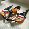 Injektionsgjutningsmaskin för Honda CBR600RR 07 08 CBR 600 RR F5 2007 2008 Orange Svart Högkvalitativa Fairings Set FG54