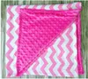 Baby-Ins Handbuch minky Decke Streifen interlaced Säugling Baby Kind Chevron Verpackung Mode Wagen handgemachte Teppich Kinderzimmer Bettwäsche