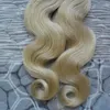 Blonde human hair extensions keratin 100s keratin hair extension u tip extensions 100g body wave pre bonded human hair extensions