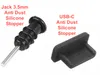 1000 uppsättningar Anti Dust Plug Stoper Set USB Typec Earphone Jack 35mm Silikon för Samsung Galaxy S8 S8Plus Huawei LG LETV8906591
