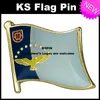 Nova Zelândia Bandeira Emblema Bandeira Pin 10 pcs muito Frete grátis KS-0193