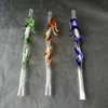 Stained Glass Dragon mouthpiece,glass hookah Accessories,glass pipe Accessories