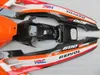 Högkvalitativ fairingkit för Honda CBR60O F2 91 92 93 94 Orange Svart Fairings Set CBR600 F2 1991-1994 OY13