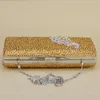 Nyaste designer unik fenix dekoration guld rhinestine skor med matchande väska fest proms brud bröllop högklackat kvinnor stilett