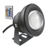 Lampada a inondazione a LED impermeabile ad alta potenza Lampada da 10 W a LED subacquea 12 V 110 V AC 85-265 V RGB/proiettore esterno intercambiabile