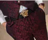 Homem han edição de negócios de lazer moda a nova tendência da Inglaterra boutique personalidade de três peças casadas pequenas jaquetas / M-2XL