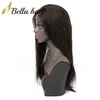 Peruca de cabelo reto 360 peruca de renda 130% 150% 180% densidade Virgem Human Human Wigs Silky Straight Bella Hair Julienchina