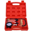 Freeshipping Rapid Typ Tryckmätare Tester Kit Motor Auto Bensin Gasmotor Cylinder Conpression Gauge Tester Verktyg Bil Diagnostic Tool