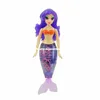 Robot de mascotas electrónica de 15 cm Robot pequeño Mermaid pescado natación de colorida peluca colorida juguetes de muñecas robofish para niños regalos de Navidad7674213