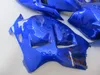 Kit de carenado de plástico ABS para Suzuki GSXR1300 96 97 98 99 00 01-07 juego de carenados azules GSXR1300 1996-2007 OT20