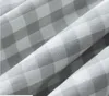 Une seule couche de pantalons de ménage en coton lavé pour dormir pyjama de loisirs à carreaux en coton pantalon de pyjama respirant confortable pour w263Z