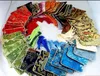 Goedkope Kwastje Kleine Rits Zak Munt Portemonnee Reizen Sieraden Armband Bangle Opberg Pouch Chinese Zijde Brocade Doek Verpakking Pocket 10pcs / lot