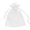 100 шт. 65x9Inch розовые органза упаковочные сумки для ювелирных мешков Свадебные подарки для рождественской вечеринки по подарочную шнурку 17 x 23 CM3940454