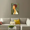 Художественные подарочные картины масла Amedeo Modigliani Canvas Reproduction Lunia Чечовская