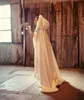 Fast Delivery 2017 Hooded Bridal Cape White Ivory Fur Coat Wedding Bolero Women Winter Jacket Long Wedding Cloaks Accessories