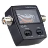 Freeshipping Quality Power Meter SWR Relación de onda estacionaria Watt Meter Medidores de energía para HAM Mobile VHF UHF 200W