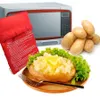 Patates Express Mikrodalga Ocak Pişirme Araçları Bakeware Çanta Cep Mutfak Buhar Gadget Koştu Cozinha Yıkanabilir Çanta 200 adet / grup Ücretsiz DHL