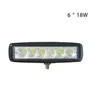 Hoge intensiteit DC10-30V, 6 * 3W LED-werkverlichting, grillverlichting, strobe afnemende lichten, voorste koplamp, waterpoot IP 67