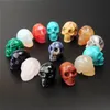 skull beads hole