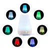 Essential Oil Arom Diffuser med 7 Färg LED Ultraljud Cool Mist Hem Luftfuktare 100 ml Aromaterapi Vattenlös Automatisk avstängning US EU UK-kontakt