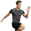 2017 collant da uomo sport fast dry breath vestiti da allenatore da jogging, uomini e donne in Europa e in America T-shirt da jogging