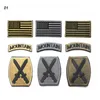Patch de braçadeira tática Patches Bordges bordados Tabana adesivos de braçadeira de tecidos Especiais Forças Especiais Gancho e Fixador de Loop No14-024