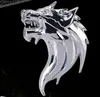 Auto Stickers Metalen Wolf Cover / Anti Kras UV Water voor Body Light Brow Door Bumper Achteruitkijkspiegel venster enz