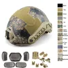 Outdoor Sport Airsoft Paintabll Shooting Helmet Head Protection Gear ABS Standard Version MH Fast Tactical Airsoft Helmet