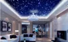 Beautiful fantasy universe sky zenith ceiling ceiling decoration murals 3d ceiling murals wallpaper