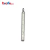 925 Sterling Silber Rechteckiger Ohrring-Charm-Stab-Tropfendicker einfacher mittlerer Stab-Anhänger-Schmucksache-Halsketten-Befund ID 36296