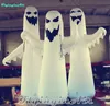 Espectro inflável personalizado Ghost inflável de Halloween com riso terrível