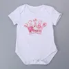 Nowy Born Baby Girl Ubrania Odzieży Zestawy Baby Casual Pullover Top + Szorty + Pałąk Kostium Roupa Infantil Baby Costume # 7B3008