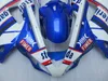 Kit de carénage de vente chaude pour Yamaha YZF R1 2000 2001 ensemble de carénages bleu blanc YZFR1 00 01 NS30