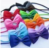 1000st/Lot Dog Apparel Pet Bow Tie Cat Tie levererar huvudbonad justerbar mix 20 f￤rger