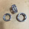 New Cage 28mm30mm32mm Metal cock rings 19mm thickness stainless steel penis ring with screw spikes sm toy for men5706853