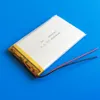 Model 606090 3.7V 4000mAh Lithium Polymer Li-Po Rechargeable Battery For DVD PAD Mobile phone GPS Power bank Camera E-books Recoder TV box