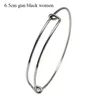 vente simple 5065mm taille différente bracelet de fil extensible pour perles bricolage bracelets réglables bracelet 100 pièces lot us2071188