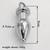 Big Innewless Steel Butt Plug Gay Anal Sex Toys for Men and Women2471539