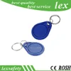 100pcs/lot FM11RF08 Readable And Writeable Card ABS 13.56mhz 1K RFID Keyfobs Keychain keyring keyfob