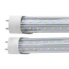v shaped led tubes lights 4ft 5ft 6ft 8ft t8 g13 double lines led light tubes for cooler lighting AC 85-265V UL DLC